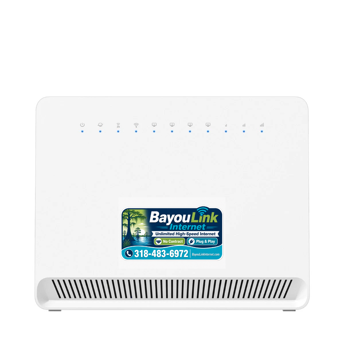 BayouLink Internet plug-and-play router